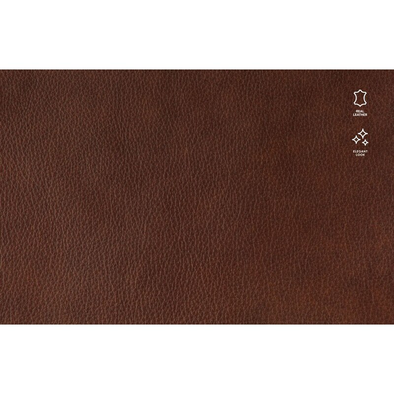 CXL by Christian Lacroix Čokoládově hnědá kožená rohová pohovka CXL Muse 310 cm, levá