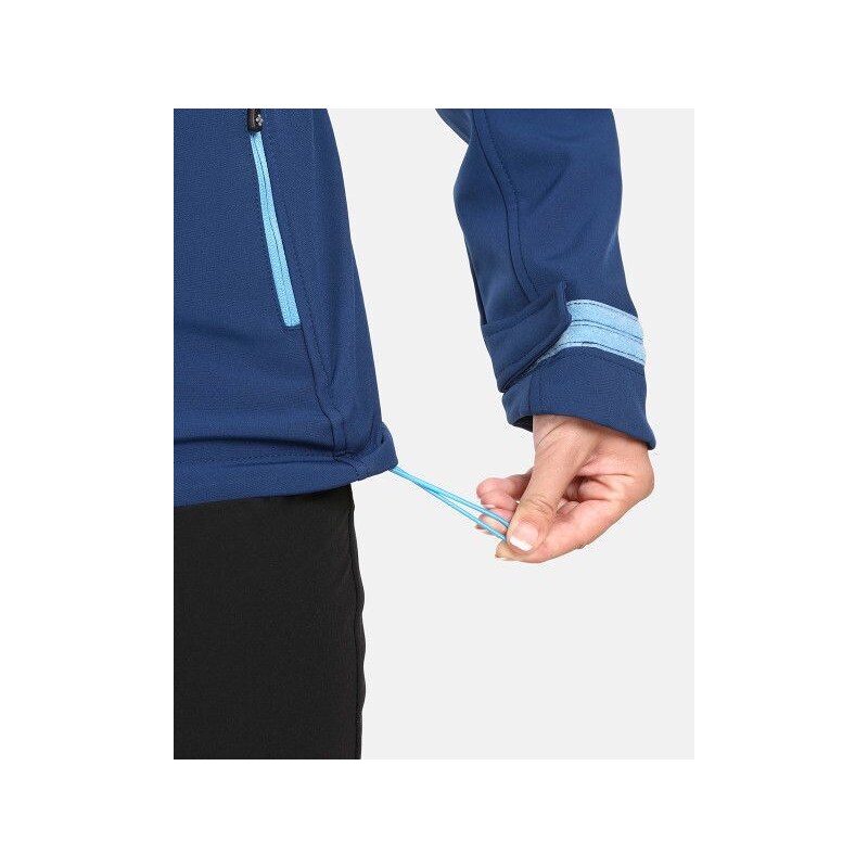 Dámská softshellová bunda Kilpi RAVIA-W Tmavě modrá