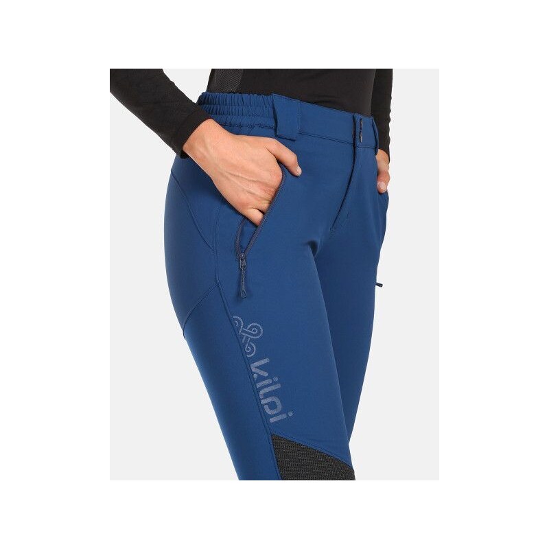 Dámské outdoorové kalhoty KILPI NUUK-W Tmavě modrá
