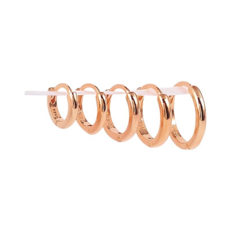SYLVIENE Rose Gold náušnice kroužek MELI 1 ks 88002750