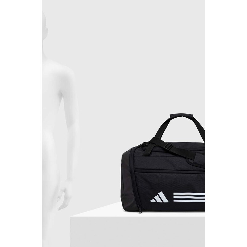 Sportovní taška adidas Performance Essentials 3S Dufflebag M černá barva, IP9863