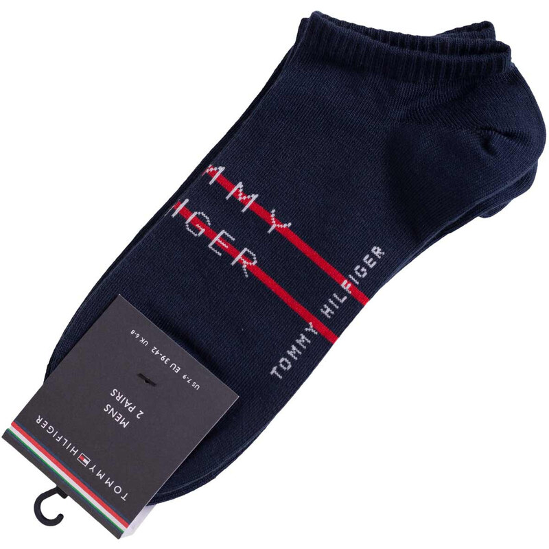 Ponožky Tommy Hilfiger 2Pack 701222188004 Navy Blue