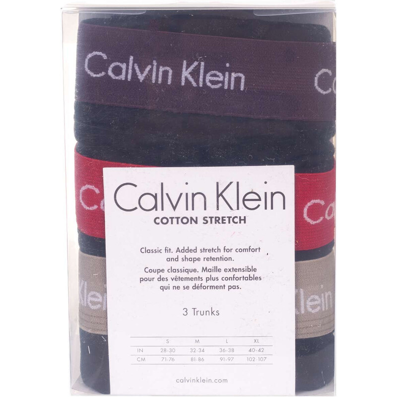 Calvin Klein Underwear Pánské boxerky Calvin Klein spodní prádlo 3Pack 0000U2662GCPZ Black