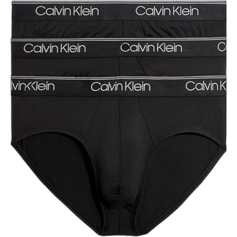 Calvin Klein Underwear Calvin Klein Spodní prádlo 3Pack Slipy 000NB2568AUB1 Black