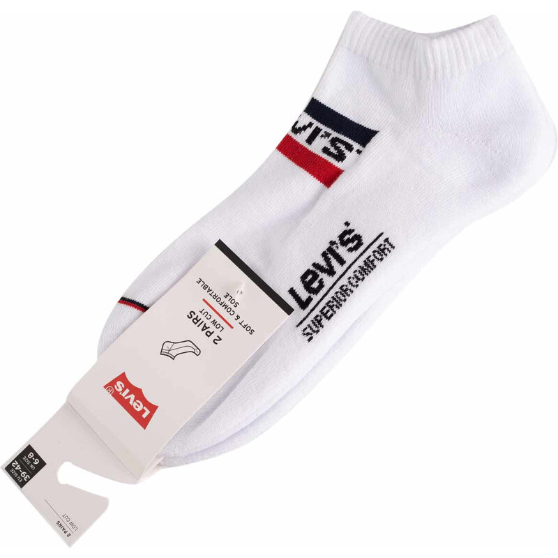 Ponožky Levi's 701219507001 White