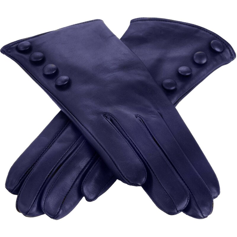 BOHEMIA GLOVES Elegantní kožené rukavice s knoflíčky