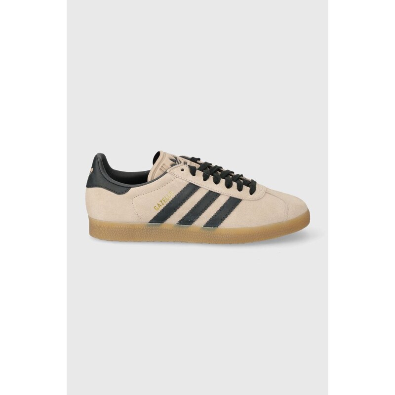 Sneakers boty adidas Originals Gazelle béžová barva, IG6199