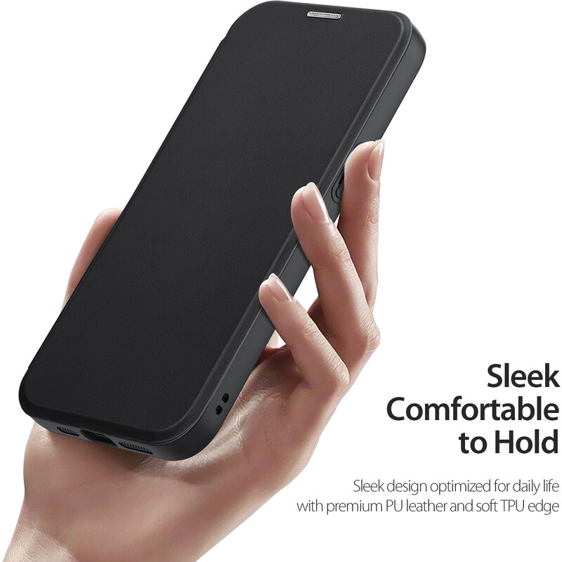 Ochranné pouzdro na iPhone 15 Pro MAX - DuxDucis, SkinX Pro with MagSafe Black