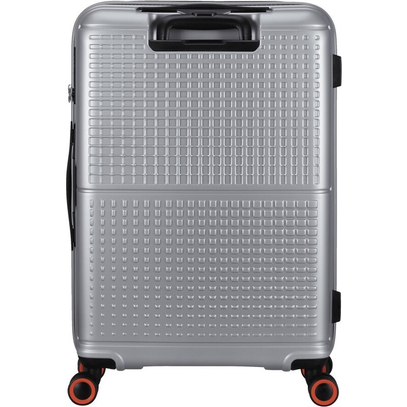 American Tourister GEOPOP 67 cm Spinner Stříbrný Metallic Silver