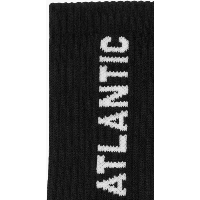 Pánské ponožky standardní délky ATLANTIC - černé