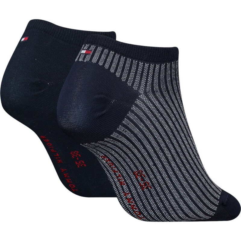 Tommy Hilfiger Woman's 2Pack Socks 701222650002 Navy Blue