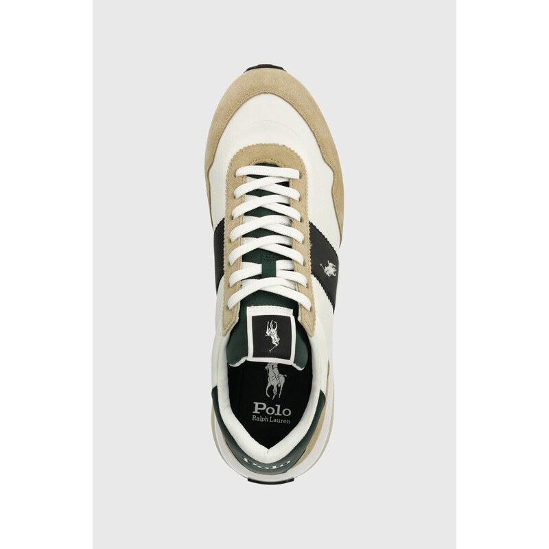Sneakers boty Polo Ralph Lauren Train 89 Pp béžová barva, 809923931004