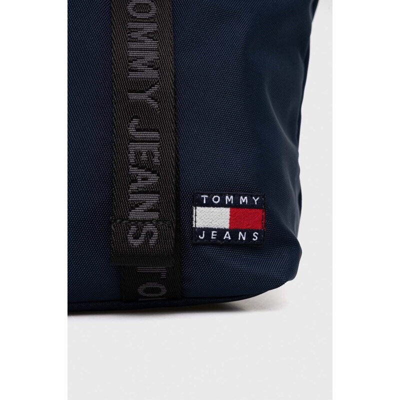 Kabelka Tommy Jeans tmavomodrá barva