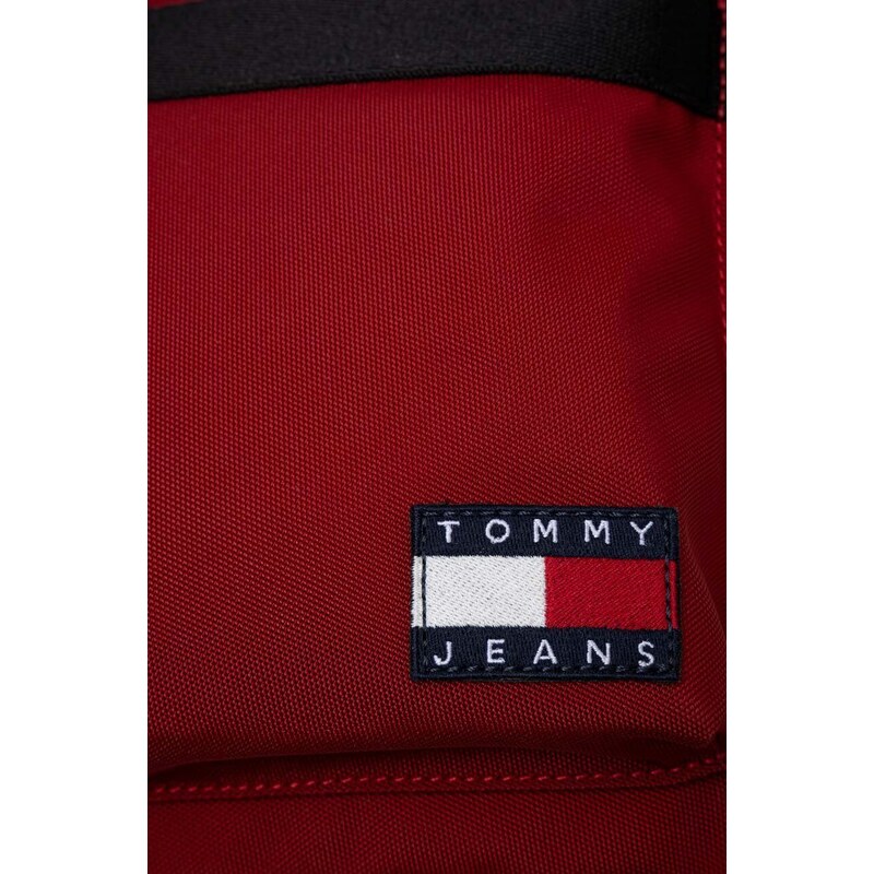 Ledvinka Tommy Jeans vínová barva