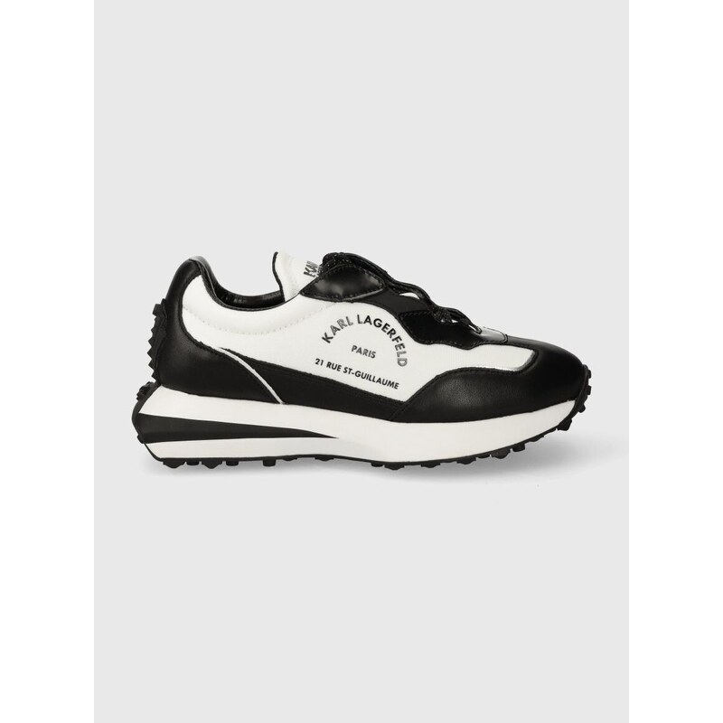 Sneakers boty Karl Lagerfeld ZONE černá barva, KL62938