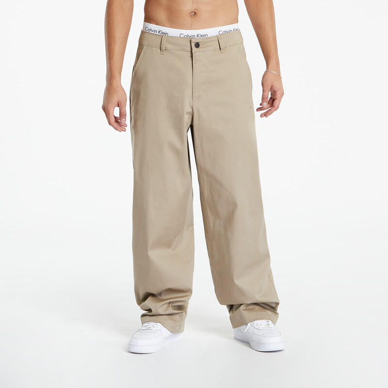 Pánské chino kalhoty Nike Life Men's El Chino Pants Khaki/ Khaki