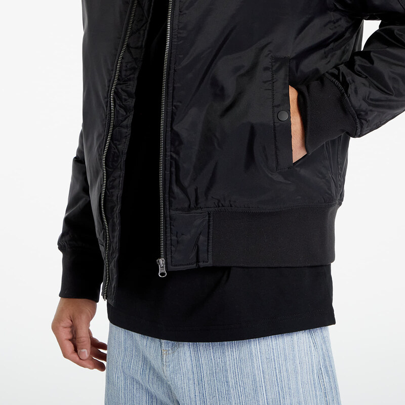 Pánský bomber Urban Classics Basic Bomber Jacket Black