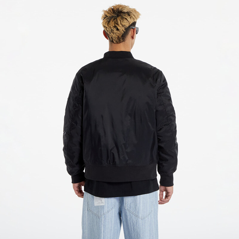 Pánský bomber Urban Classics Basic Bomber Jacket Black