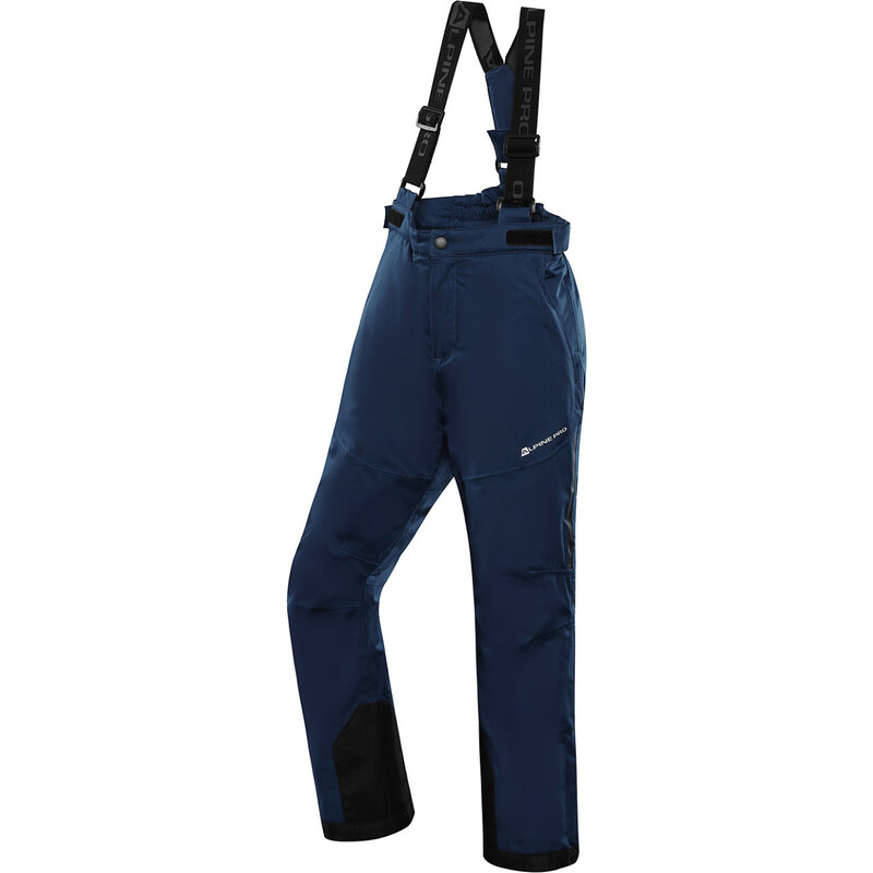 Alpine Pro Osago Dětské lyžařské kalhoty s Ptx membránou KPAB322 perská modrá 116-122