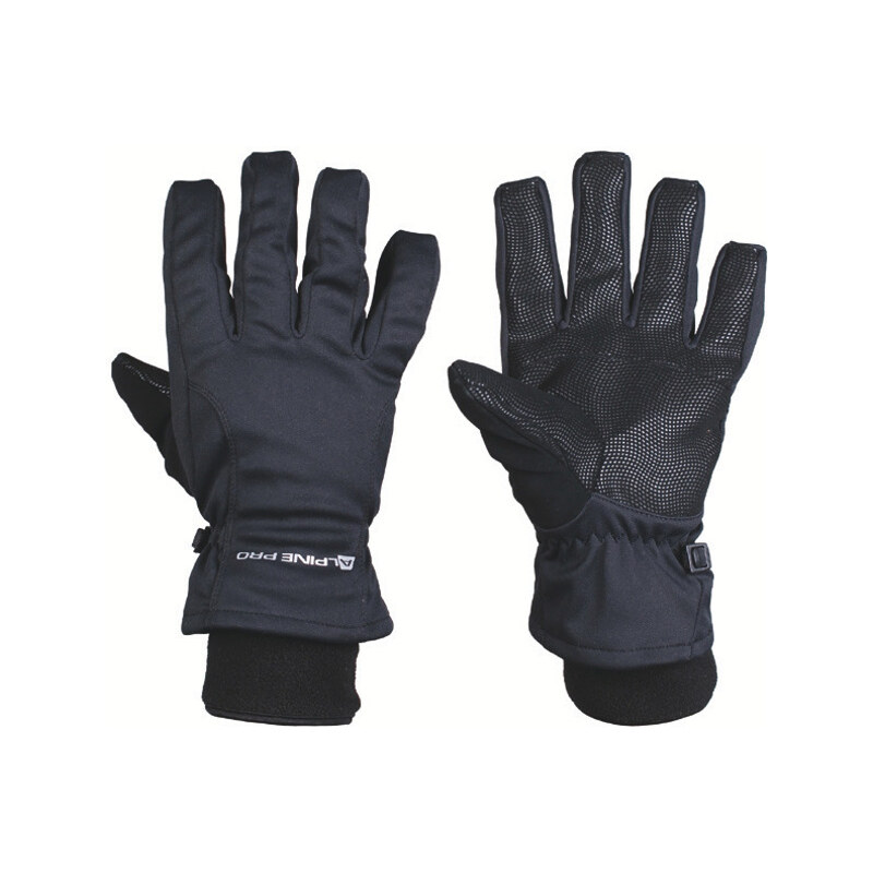 Alpine Pro Kahug Unisex lyžařské rukavice UGLB006 černá XL