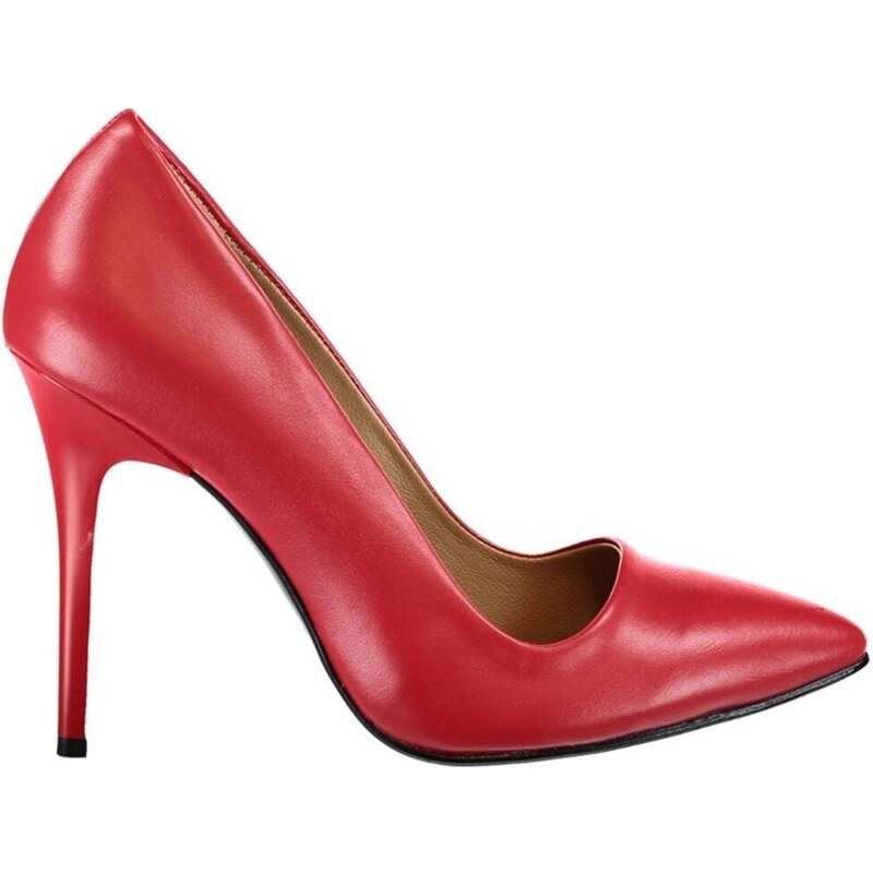 Fox Shoes Red Women's Heeled Shoes