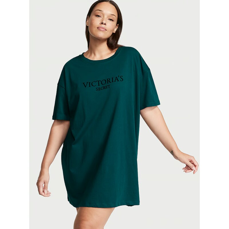 Victoria's Secret noční košilka Cotton Sleepshirt