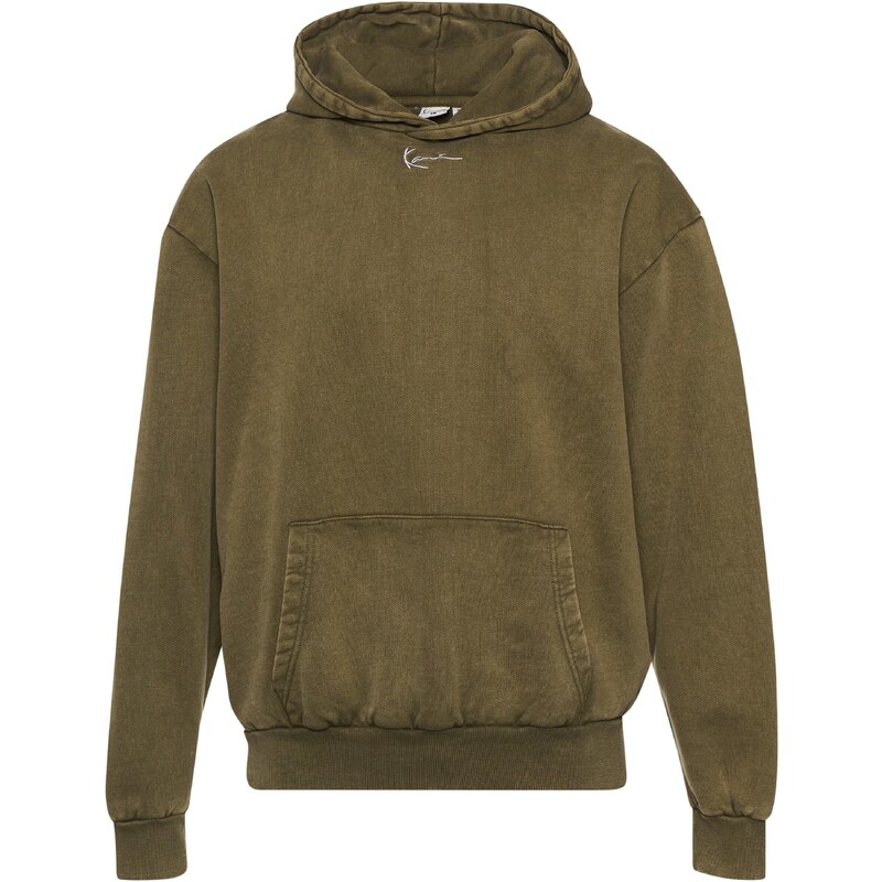 Karl Kani Mikina khaki / bílá