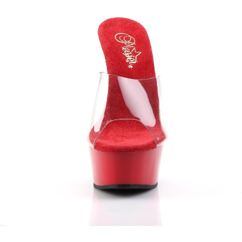 Pleaser Boty s platformou DEL601/C/R DELIGHT-601