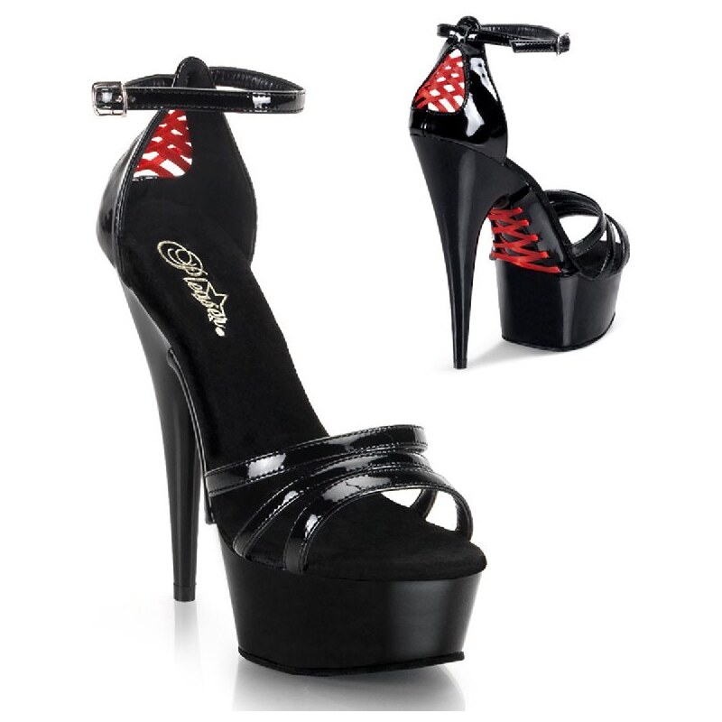 Pleaser Boty s platformou DEL662/B/M DELIGHT-662