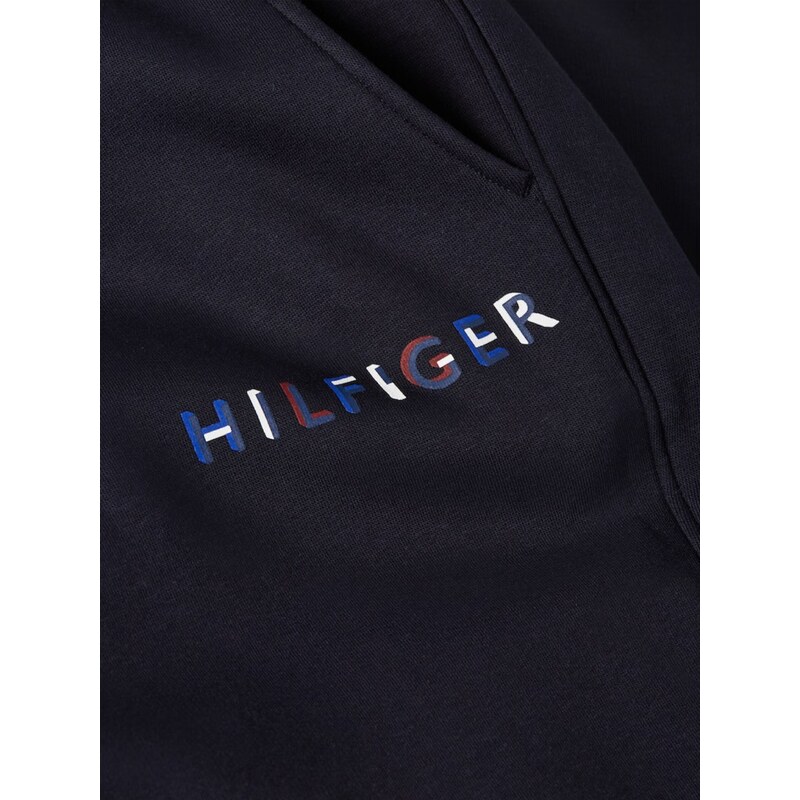 Tmavě modré pánské tepláky Tommy Hilfiger - Pánské