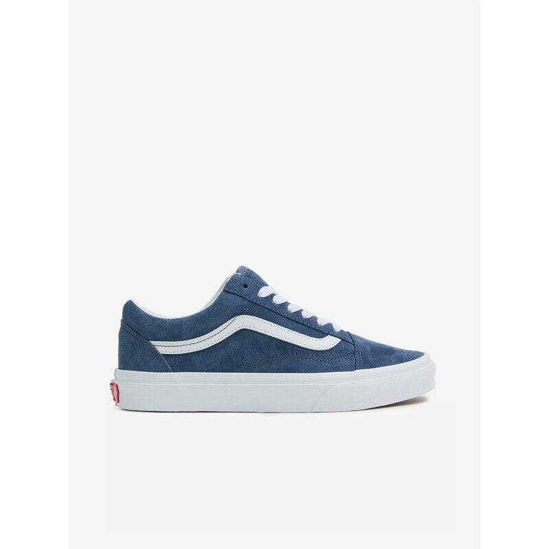 Modré dámské semišové tenisky VANS Old Skool - Dámské