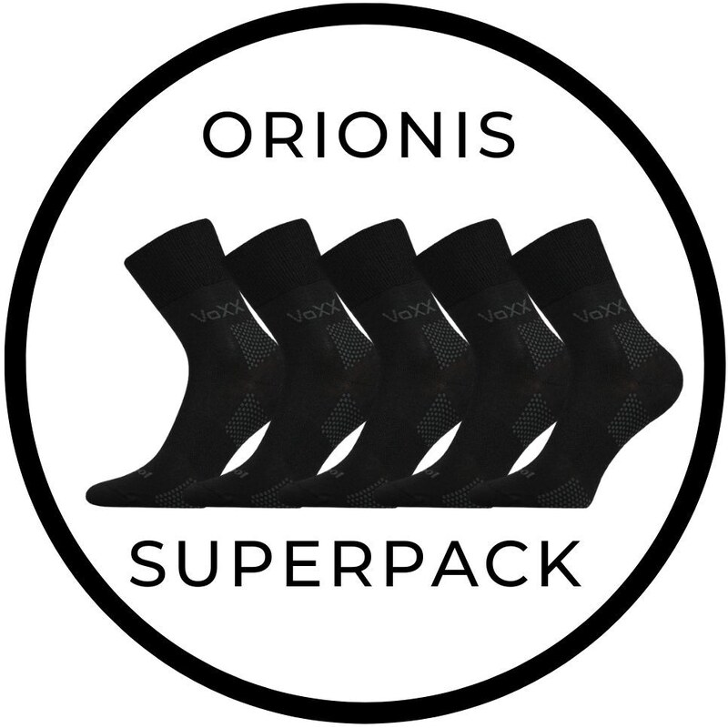 SUPERPACK - ORIONIS antibakteriální merino ponožky se stříbrem VoXX 87386635