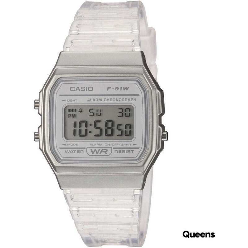 Hodinky Casio F 91WS-7EF White/ Transparent Universal