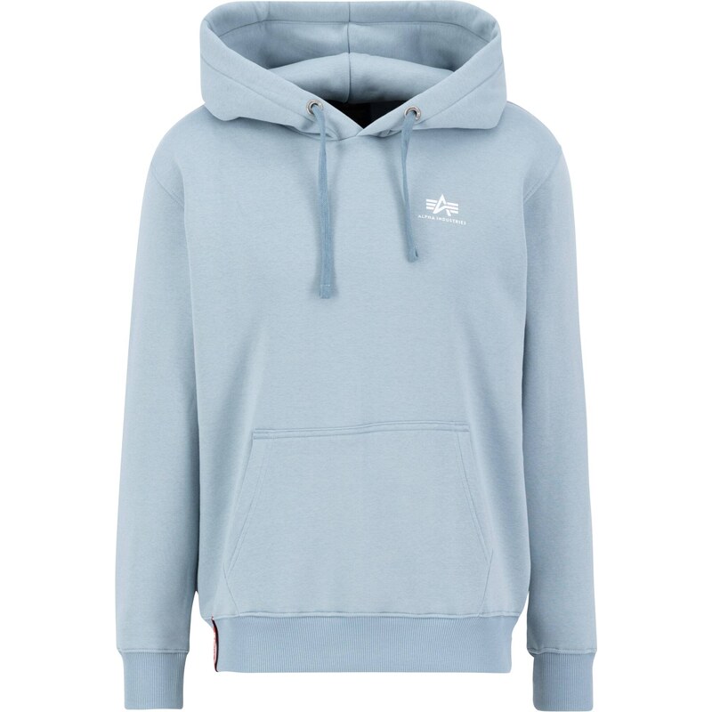 ALPHA INDUSTRIES Mikina kouřově modrá / bílá