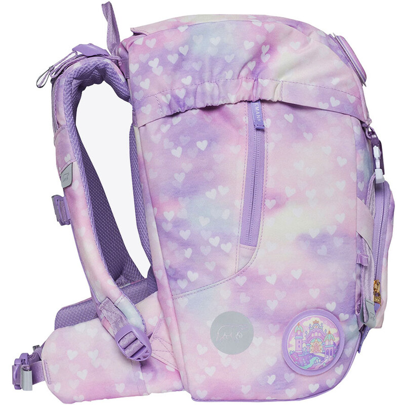 Školní set 4-dílný Classic Unicorn Princess Purple BECKMANN 2024