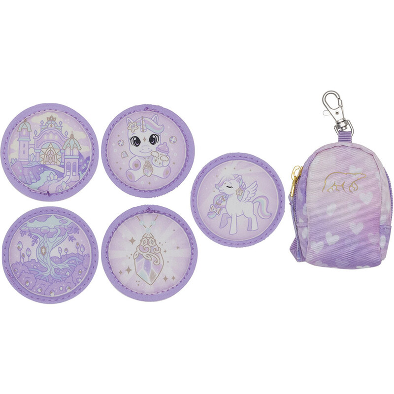 Školní set 4-dílný Classic Unicorn Princess Purple BECKMANN 2024