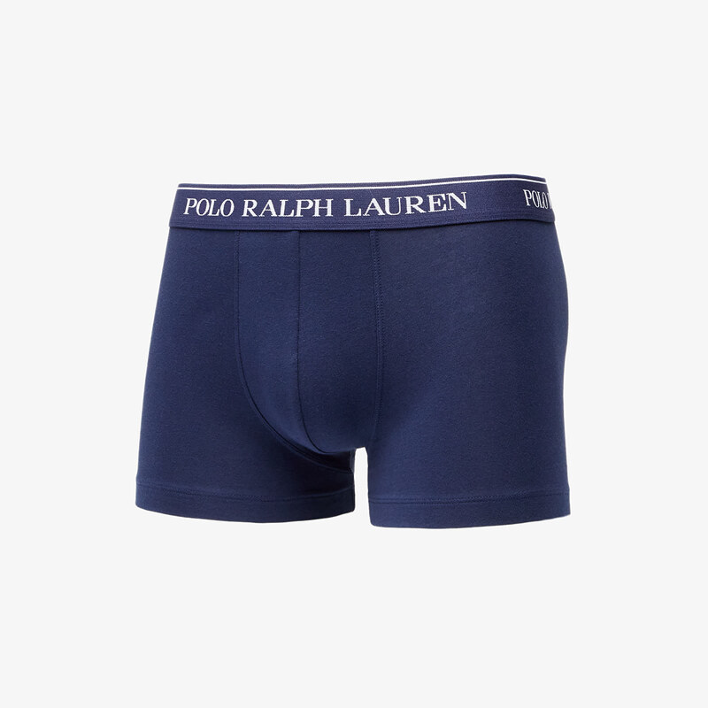 Boxerky Ralph Lauren Classic 3 Pack Trunks Navy