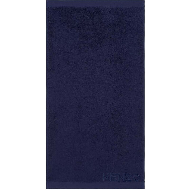 Malý bavlněný ručník Kenzo Iconic Navy 55x100 cm