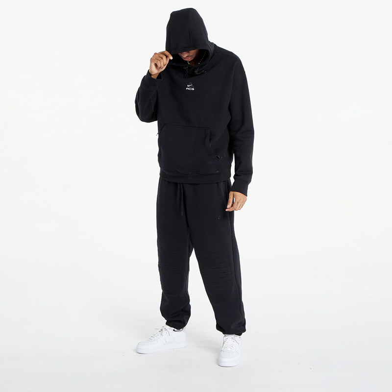 Nike ACG Therma-FIT Fleece Pullover Hoodie UNISEX Black/ Anthracite/ Summit White