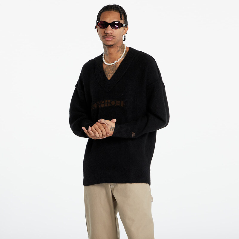 Pánský svetr Nike Sportswear Tech Pack Knit Sweater Black