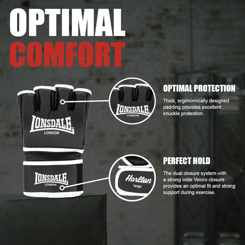 Lonsdale Artificial leather MMA sparring gloves