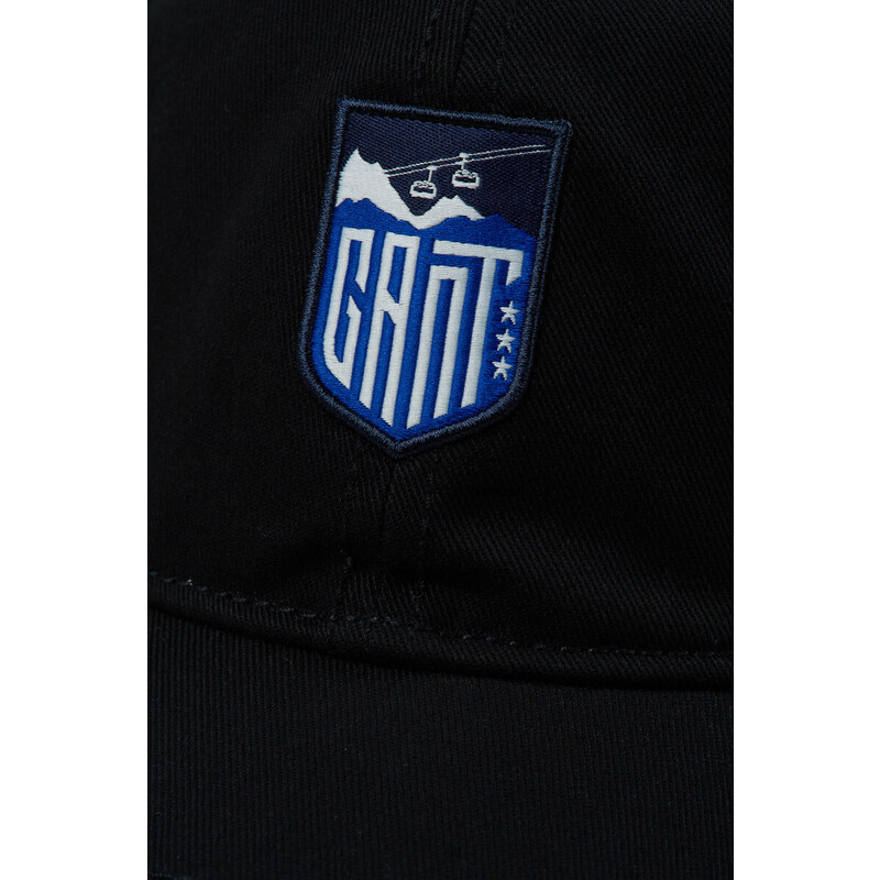 KŠILTOVKA GANT ALPINE BADGE CAP černá S/M