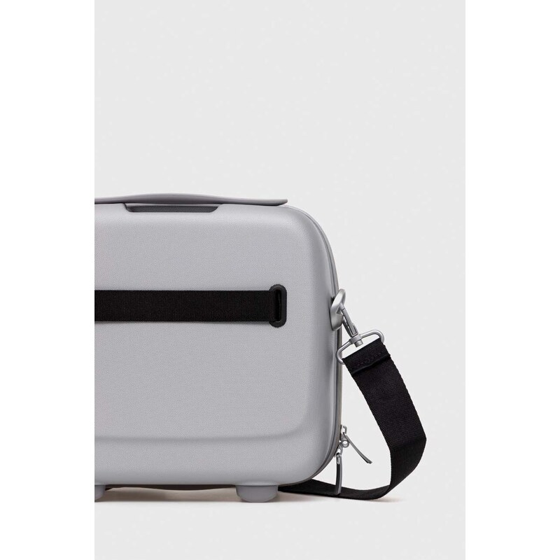 Kosmetická taška Mandarina Duck D-DROP 2.0 stříbrná barva, P10KVN01