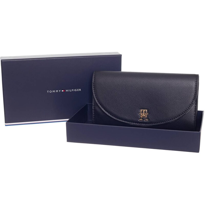 TOMMY HILFIGER WOMENS BLACK WALLET