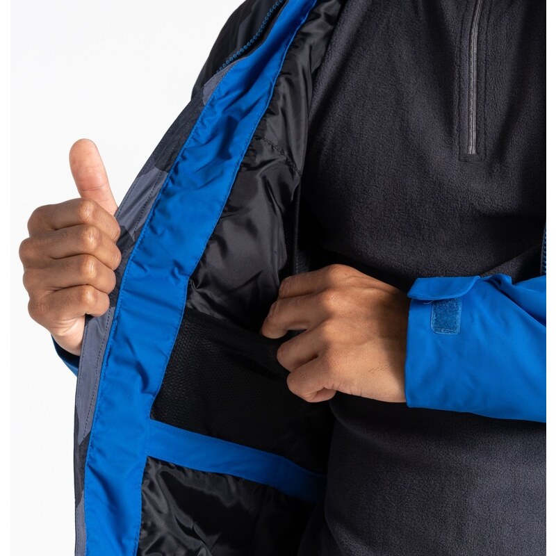 Pánská zimní bunda Dare2b PRECISION černá/modrá