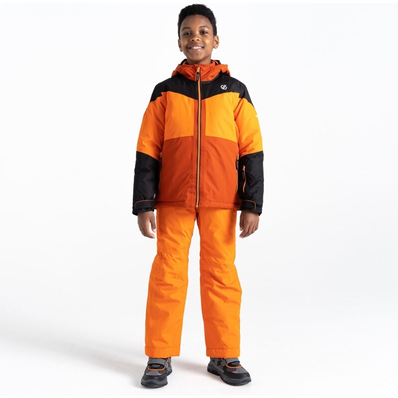 Dětská zimní bunda Dare2b SLUSH černá/oranžová