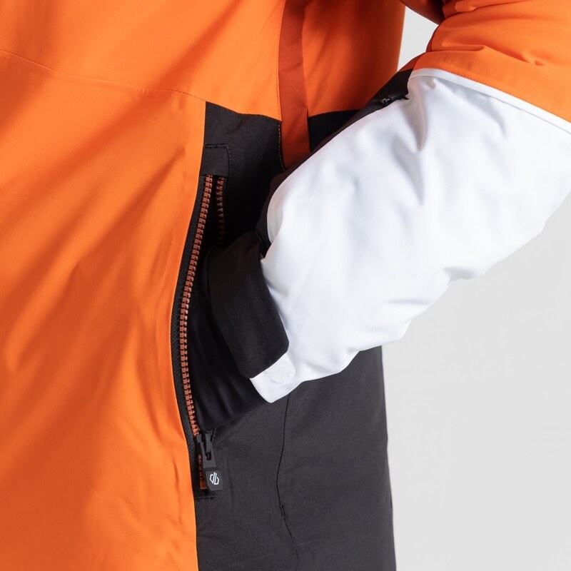 Pánská zimní bunda Dare2b SHRED oranžová/černá