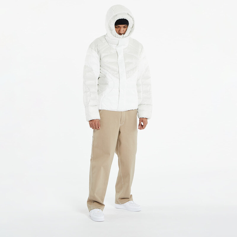 Pánská péřová bunda Nike Sportswear Tech Pack Therma-FIT ADV Oversized Hooded Jacket ﻿Sail/ Light Bone