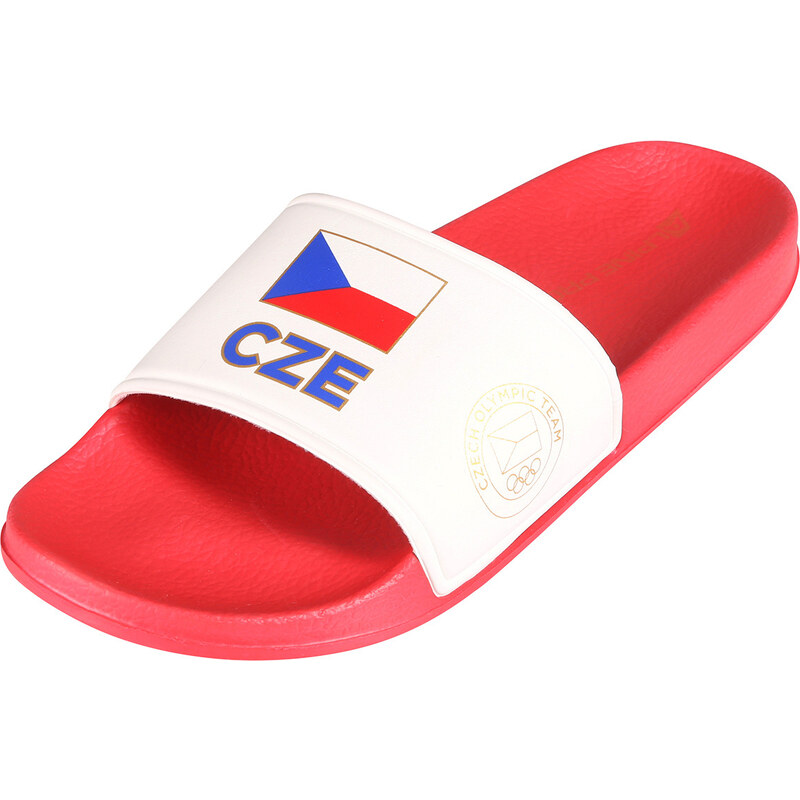 Olympijská kolekce Česká republika - PRESTIRE Pantofle z olympijské 88131081