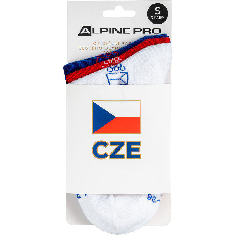 Olympijská kolekce Česká republika - 3 EQUIPE Ponožky nízké z olympijské kolekce 3 páry